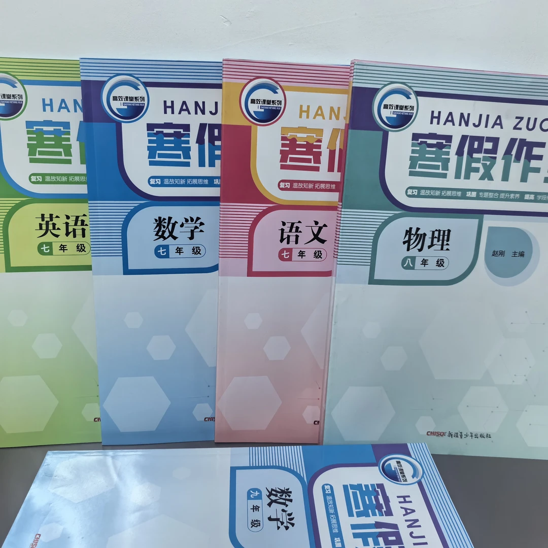 【初中教辅】24秋·初中寒假作业·高效课堂系列·新疆青少年出版社