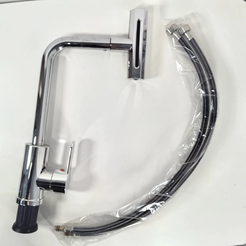 水龙头厨房冷热水龙头洗菜盆不锈钢旋转家用多功能洗手盆万向