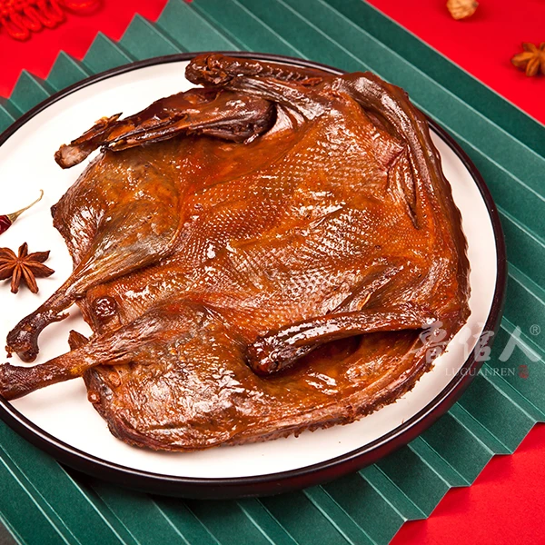 湖南手撕酱板鸭锁鲜装碳烤麻鸭肉紧不柴鲜香微辣开袋即食经典新鲜