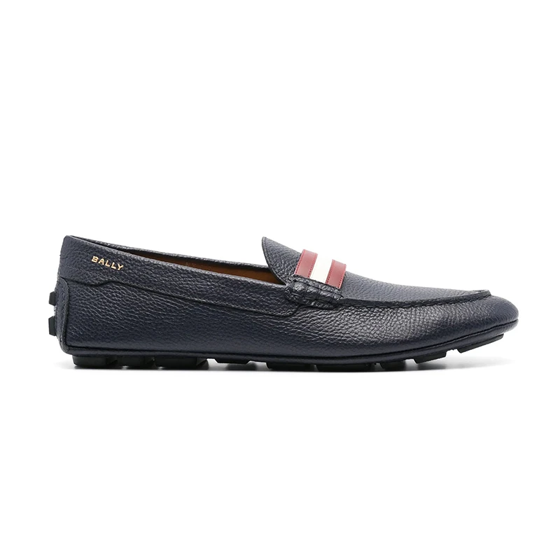 BALLY/巴利男士深蓝色时尚休闲开车鞋6308929-HZO