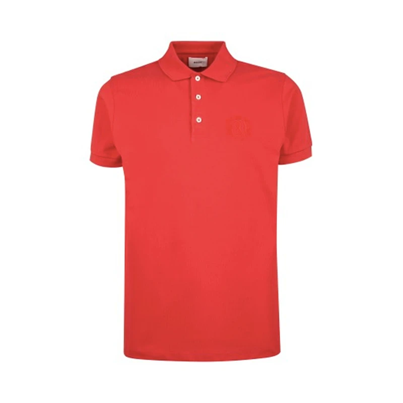 BALLY/巴利男士时尚纯色棉质弹性polo衫T恤6306404-HZO