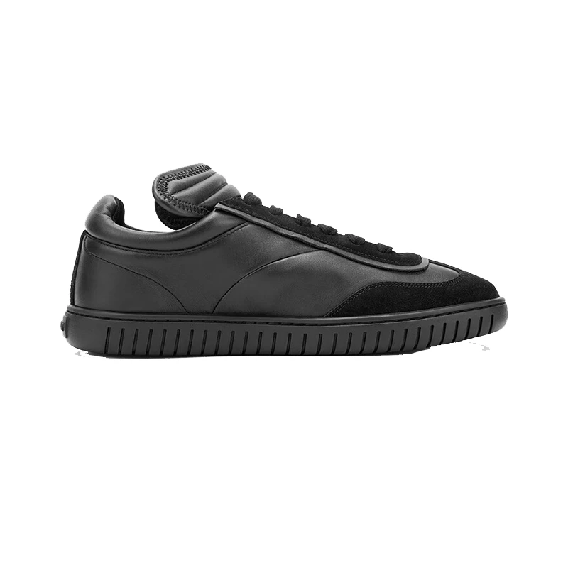 BALLY/巴利男士黑色小牛皮拼色休闲运动鞋6304570-SHO