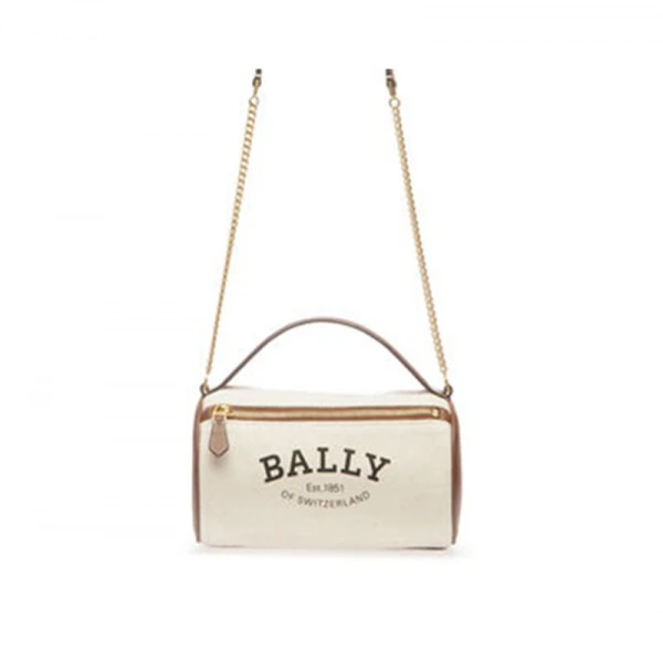 BALLY/巴利女士白色时尚单肩包/6302811-PHD