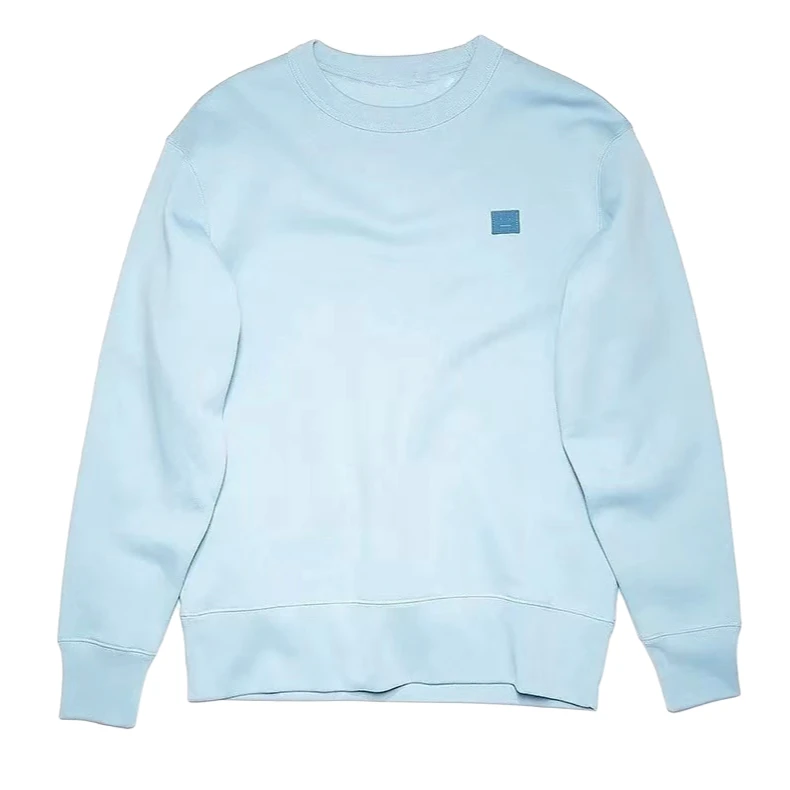 【嘉嘉家】早秋男女休闲运动圆领长袖宽松简约百搭潮流情侣款卫衣