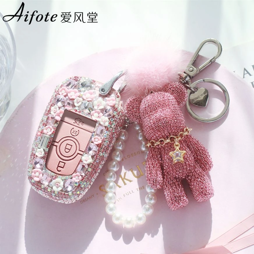 福特钥匙套新款蒙迪欧福克斯车福睿斯锐界锐际探险者壳包扣女