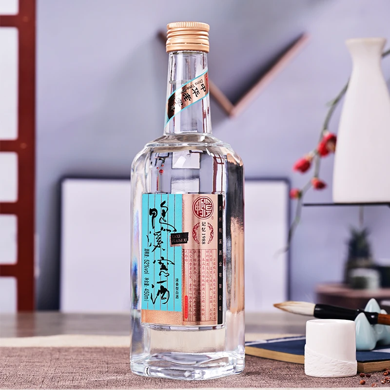鸭溪窖记忆1988光瓶 浓香型 纯粮优级白酒52度450ml