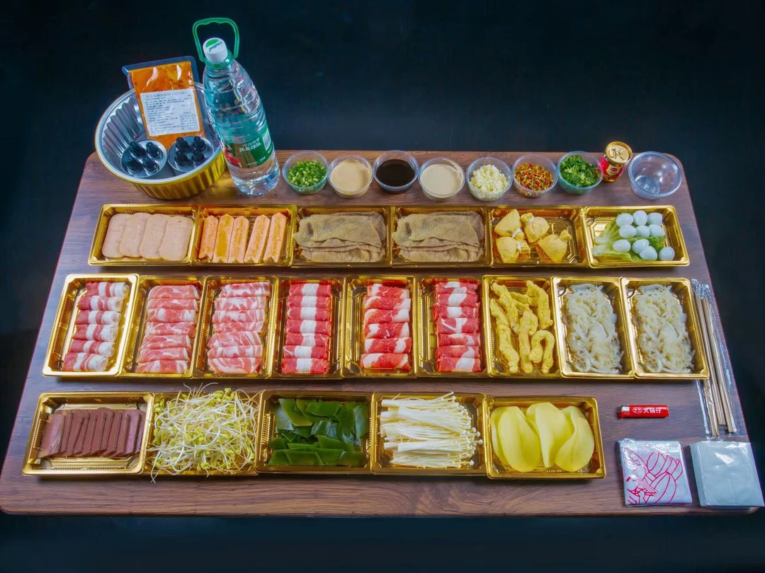 暖冬套餐，15荤5素