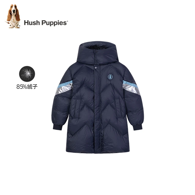 【长款羽绒服】暇步士童装儿童长款羽绒服冬季新款男女童保暖外套