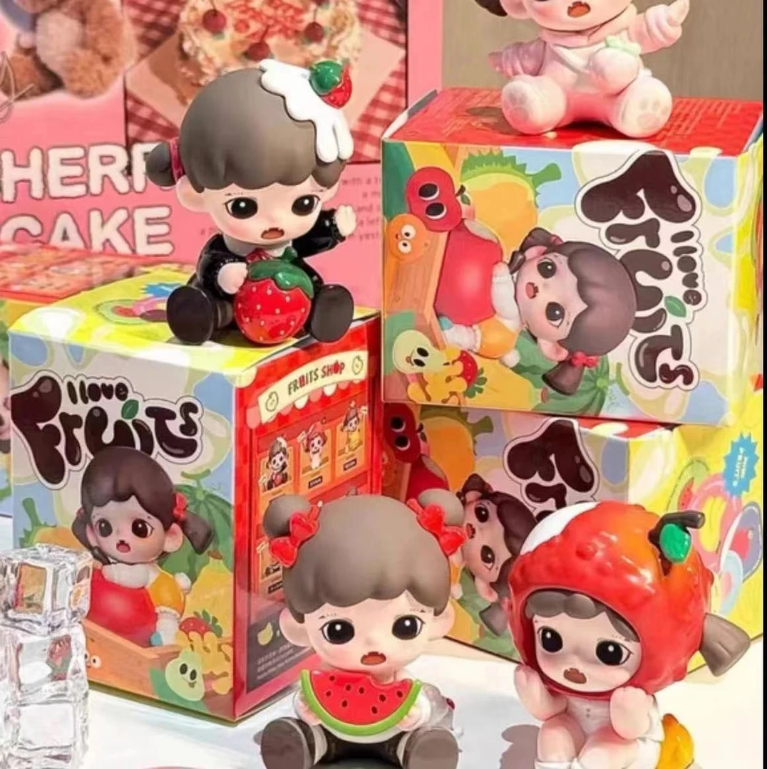 【默认拆盒】我爱吃果果等盲盒可爱周边潮玩手办