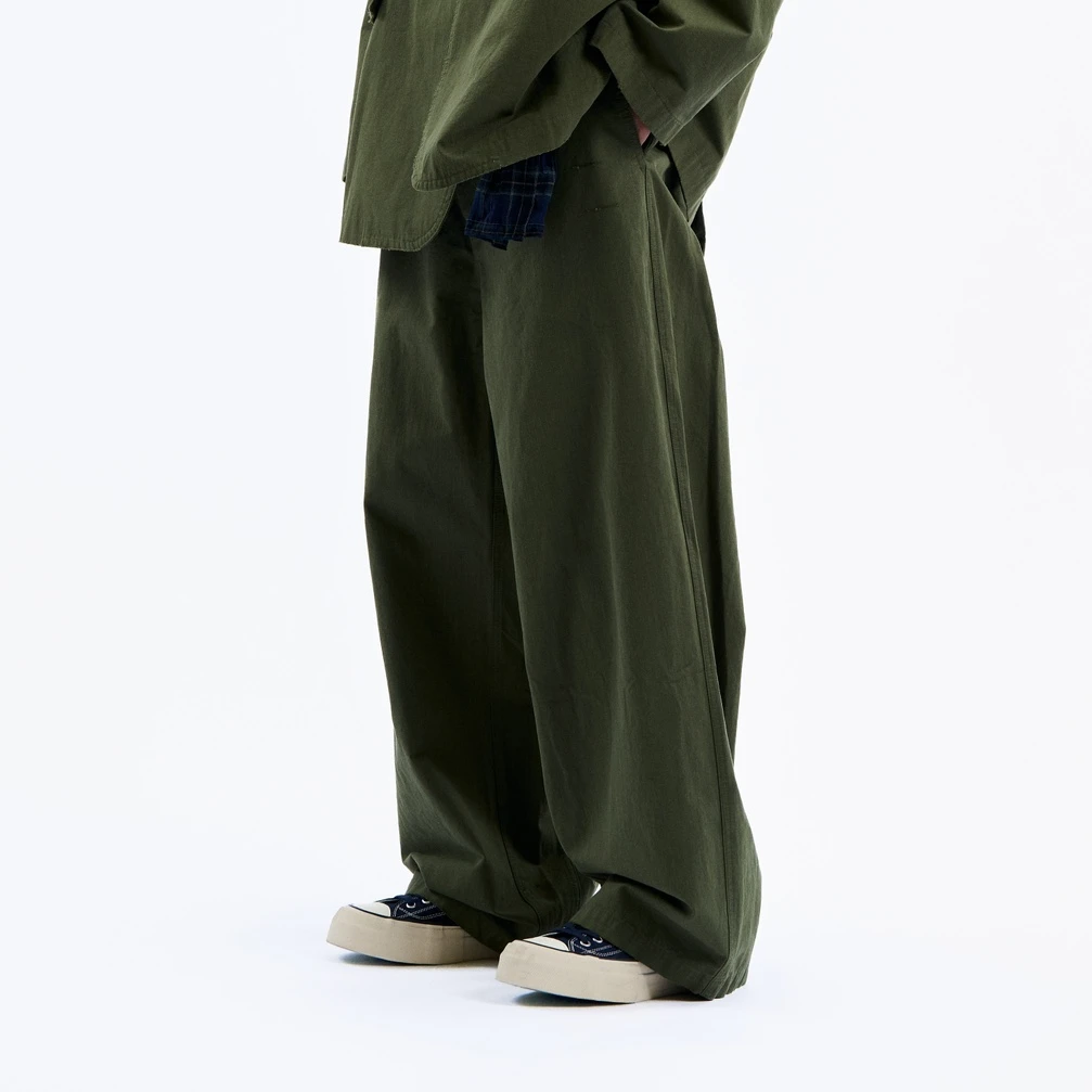 破坏风 做旧阔型高级时尚时装裤6706