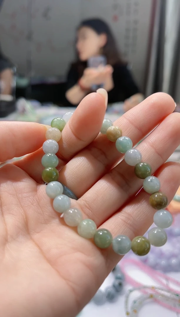 【闪购商品】翡翠手串未镶嵌天然翡翠A货翡翠多样性发货翡翠A货
