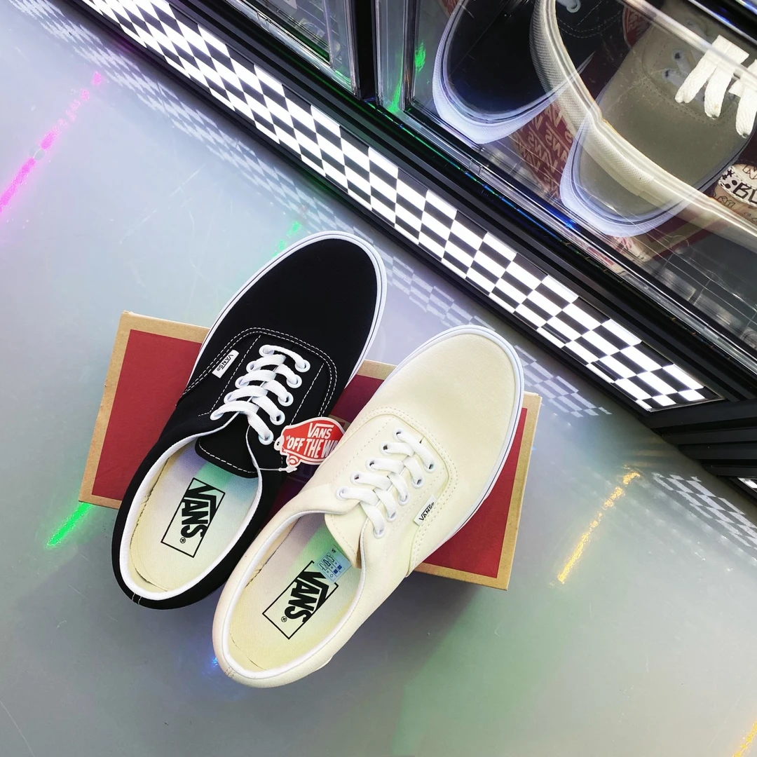 VANS ERA经典鸳鸯时尚百搭休闲低帮帆布鞋舒适透气运动情侣鞋