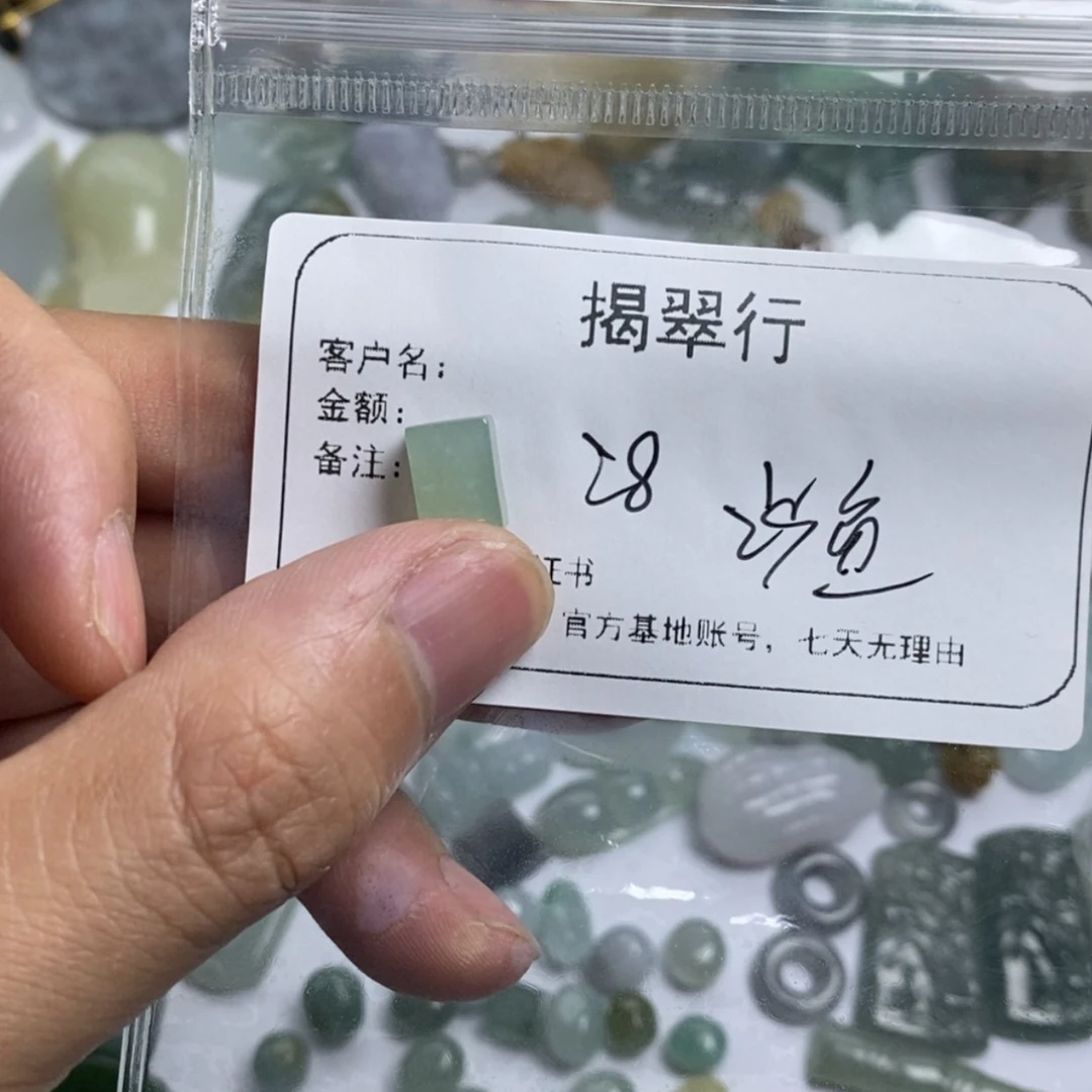 【闪购商品】翡翠颈饰未镶嵌鲨***.