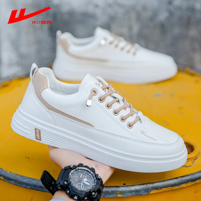 Warrior/回力【商务一脚蹬】春夏新款透气薄款商务运动鞋休闲男鞋