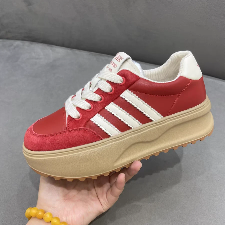 厚底防滑瑶瑶鞋洋气百搭休闲板鞋126007