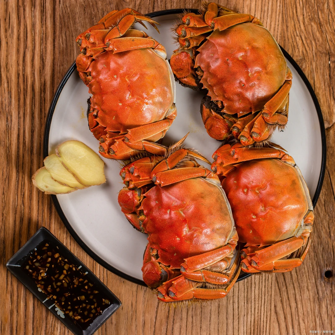 【活蟹 】鲜活河蟹  公2两 母2两  6-10只无黄空壳赔中秋送礼