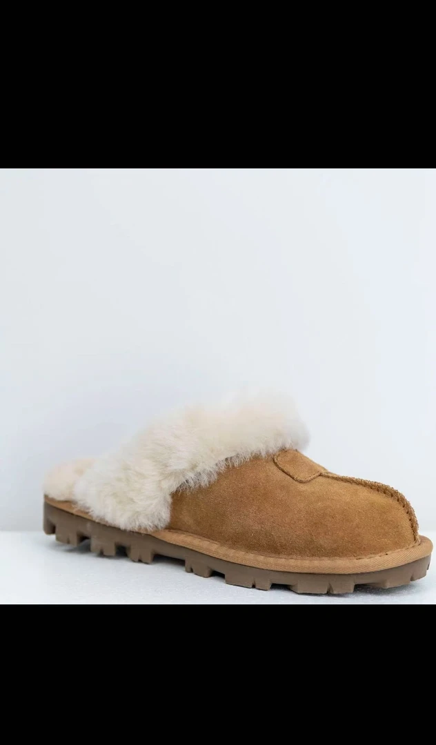 【皮毛一体】桑坡千颂伊同款星拖加棉加厚居家外传雪地靴