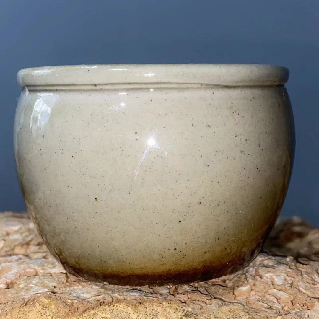 儒陶全手工纯柴烧招财杯