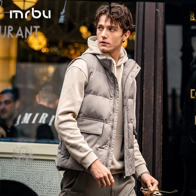 Mr.Bu布先生抽绳连帽卫衣2025秋冬宽松男磨毛帽衫KT15752断码清仓