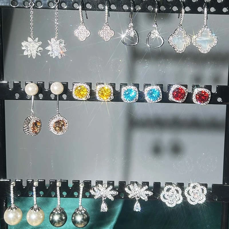 925银耳饰 时尚精致轻奢仙女气质甜美防过敏多款超仙百搭精美耳饰