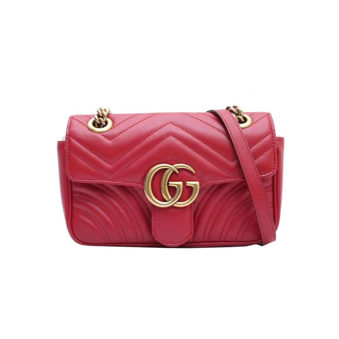 99新 GUCCI/古驰 GG 单肩包 Mini 22 P204517534
