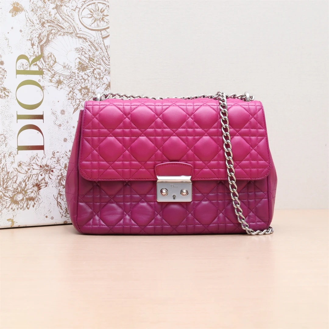 95新 DIOR/迪奥 斜挎包链条口盖包 中号 26 P234863955