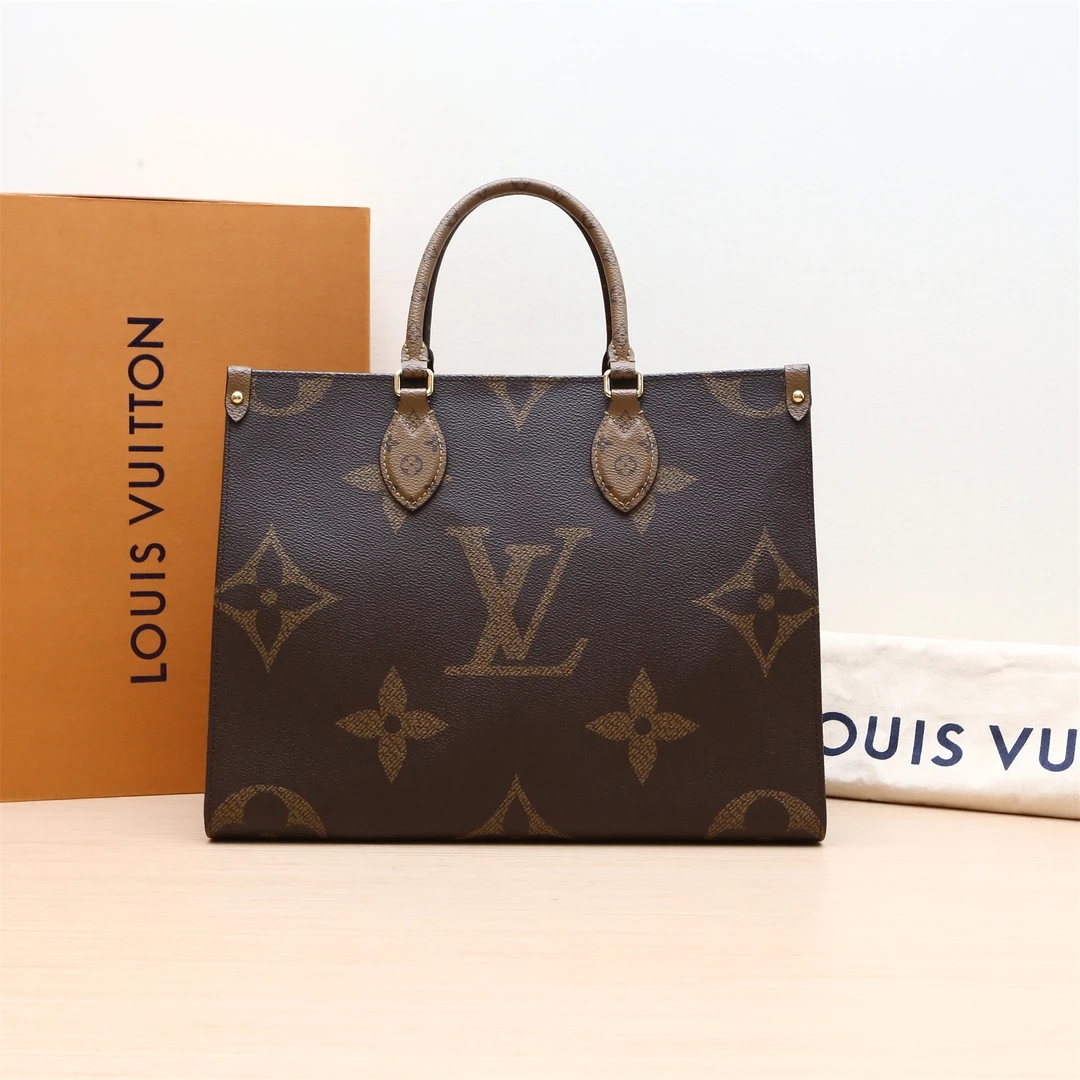 95新 LouisVuitton/路易威登 Onthego 35 手提包 2021 P234244585