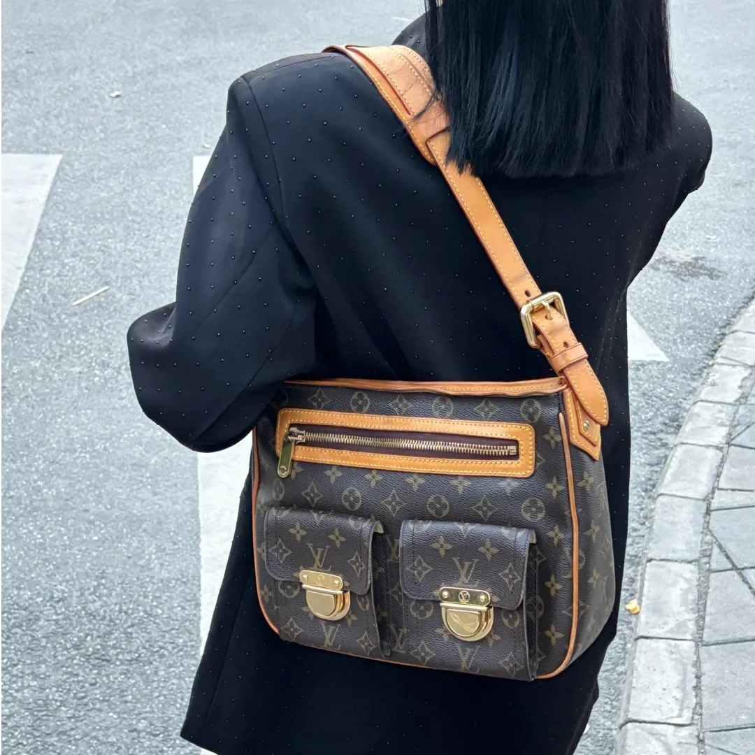 95新 LouisVuitton/路易威登 中古 曼哈顿 斜挎包 2005P234967983