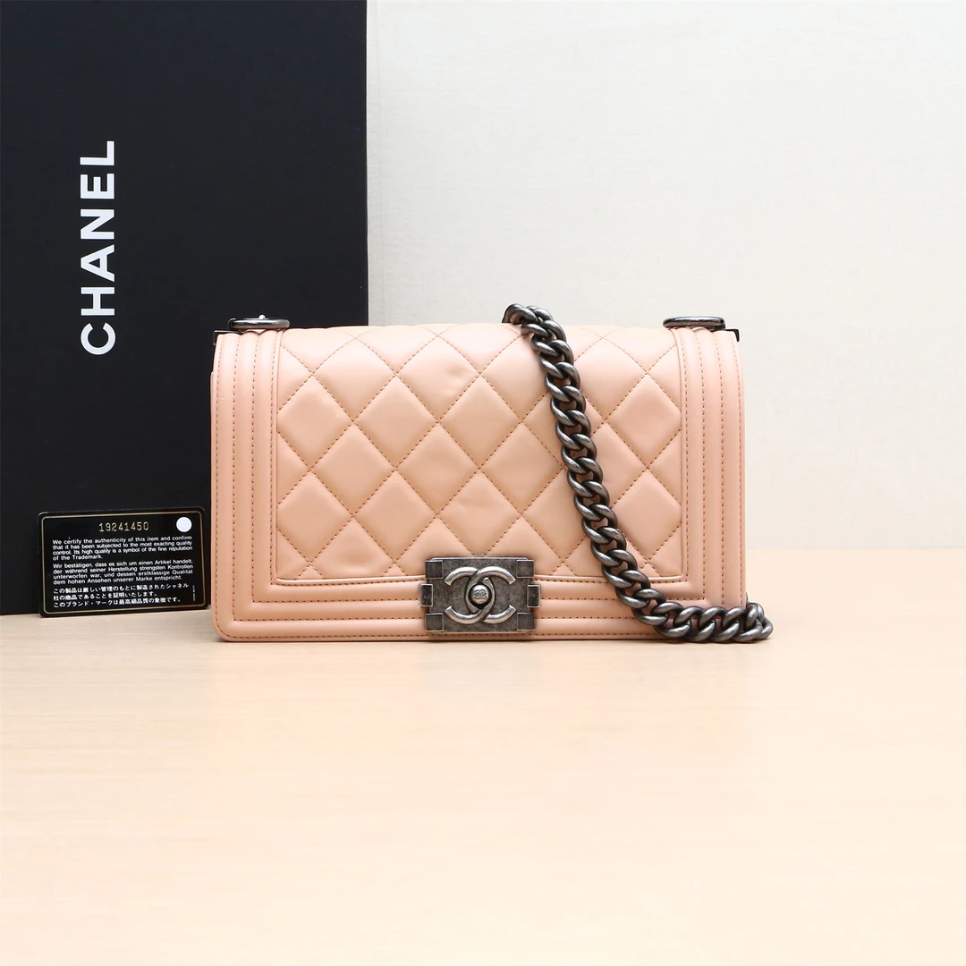 95新 Chanel/香奈儿 Leboy 中号 单肩包 P224727121