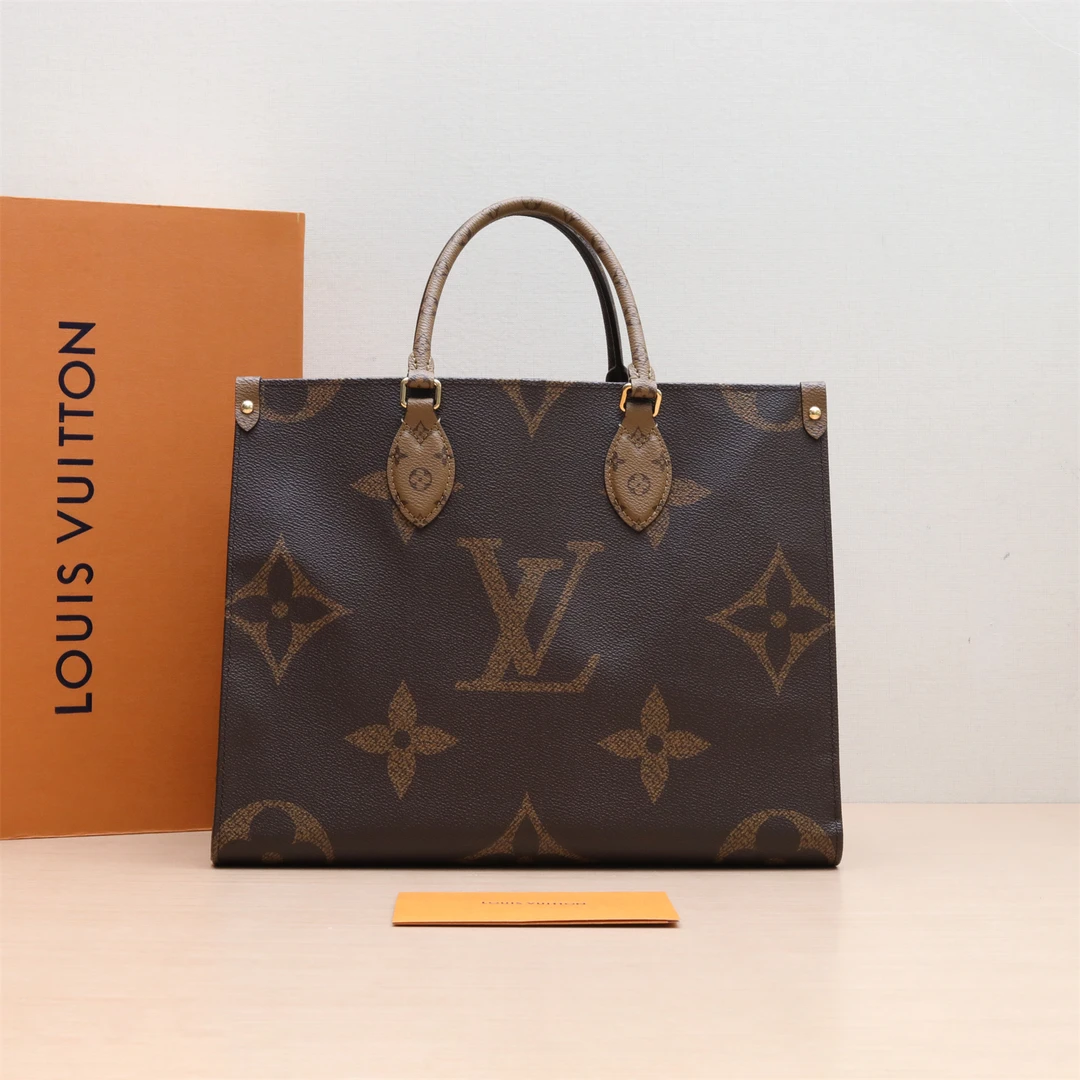 95新 LouisVuitton/路易威登 Onthego 35 手提包 芯片P234347954