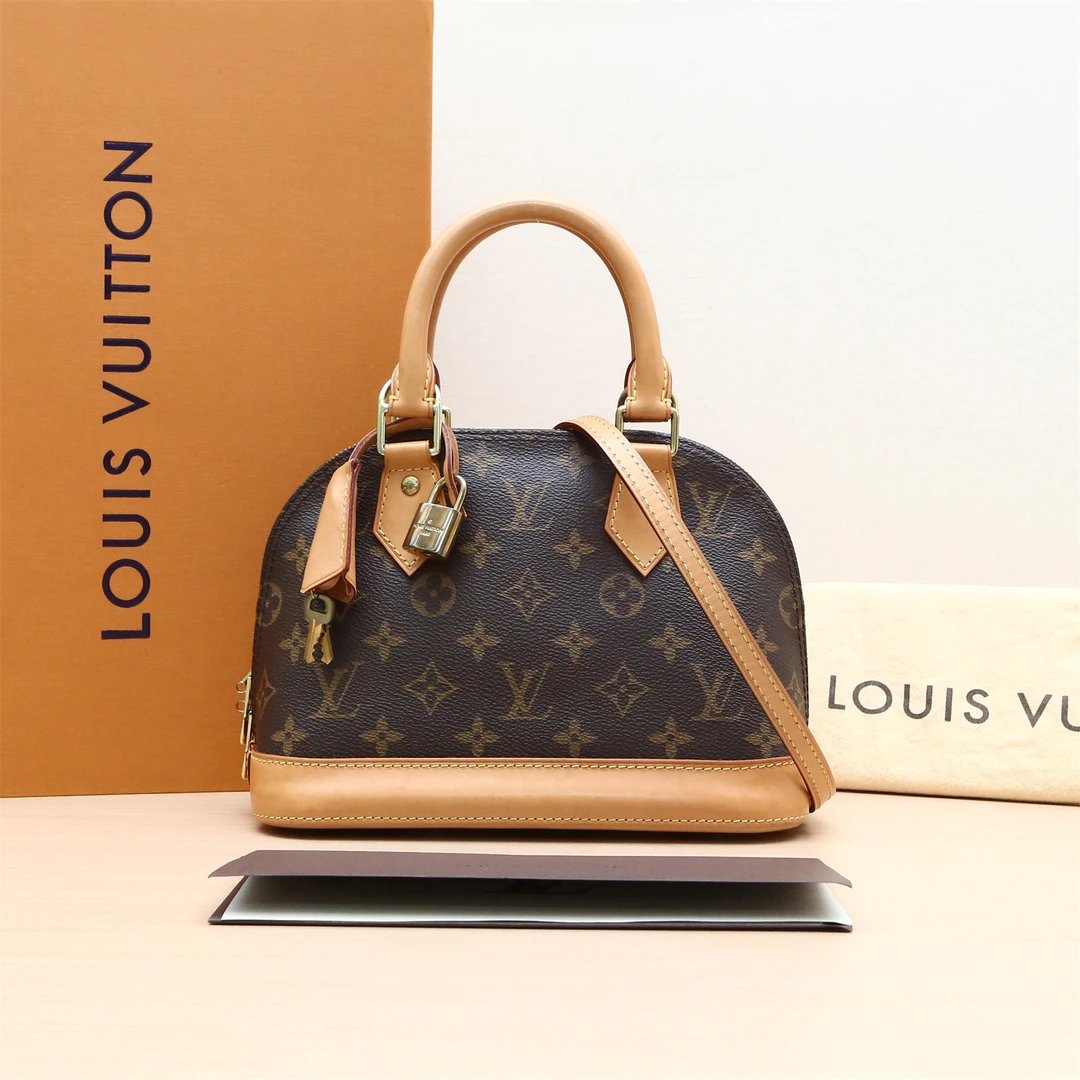 95新 LouisVuitton/路易威登 贝壳包 BB 斜挎包 2015 P234246031