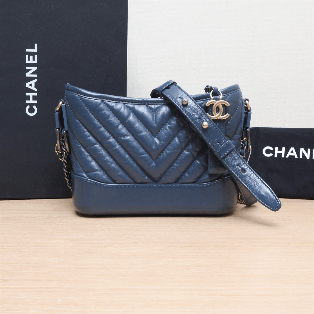 99新 Chanel/香奈儿 GABRIELLE 流浪 斜挎包 20cm P224829019