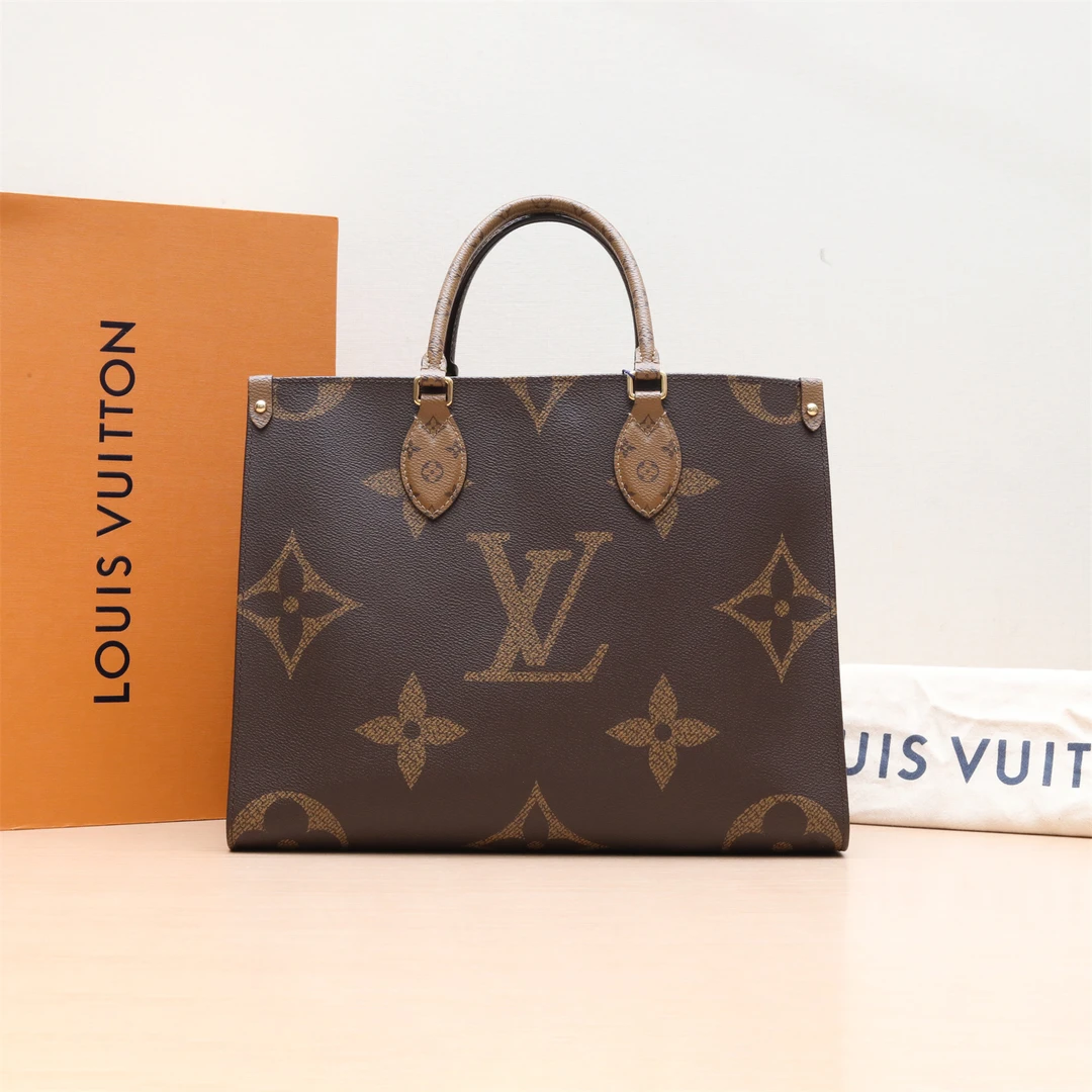 99新 LouisVuitton/路易威登 Onthego 35 手提包 2021P214766522