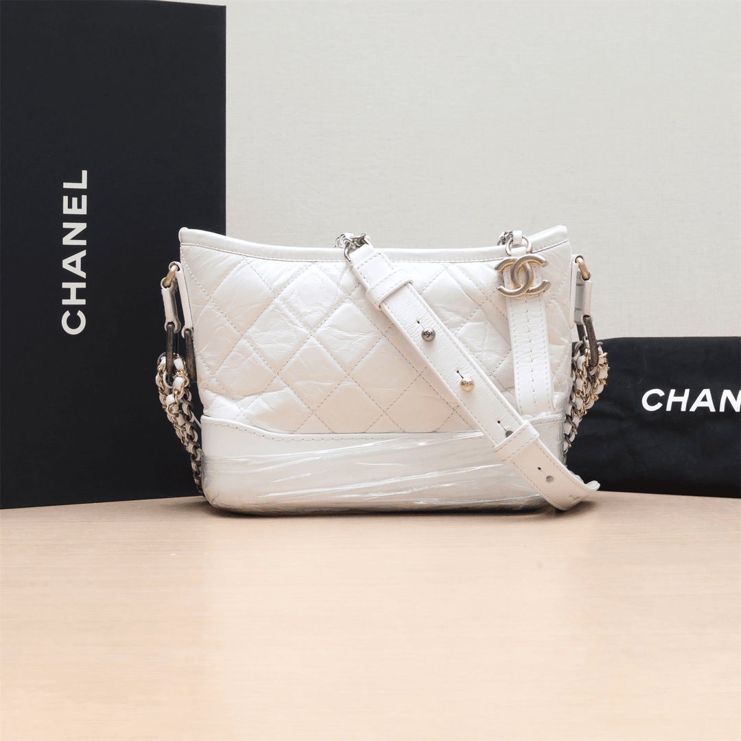 95新 Chanel/香奈儿 流浪 斜挎包 24开 菱格纹 P224726548