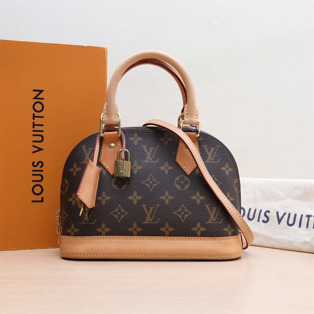 95新 LouisVuitton/路易威登 贝壳包 BB 斜挎包 2019P204822873