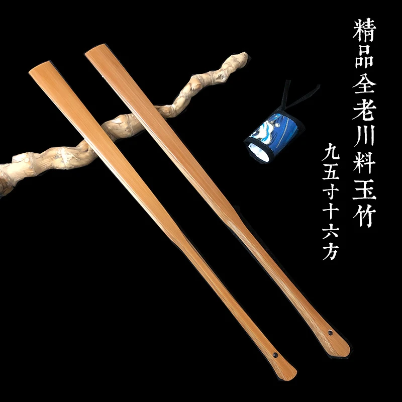 李厚良工作室监制师傅纯手工全料老玉竹扇95寸小园头马牙头清风令