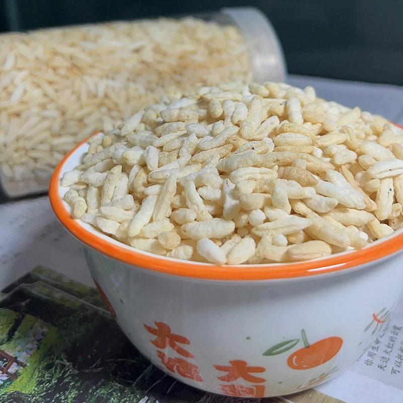 传统手工炒米非油炸早餐零食糕点擂茶咸茶菜茶必备200克