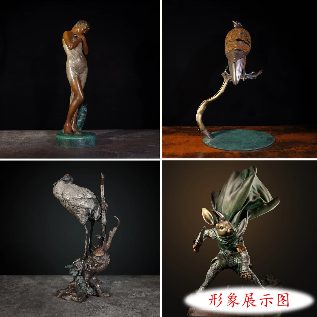 象外天工【优惠补价001】全铜摆件艺术家原创新中式铜雕动物道家