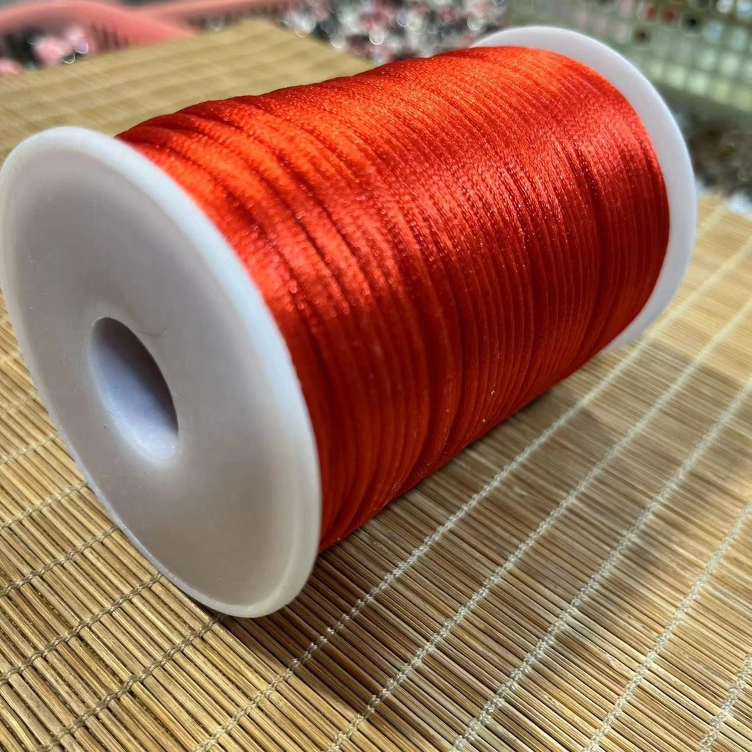 中国结线编织线手工串珠7、5号线手链珠宝线DIY首饰配件材料红绳