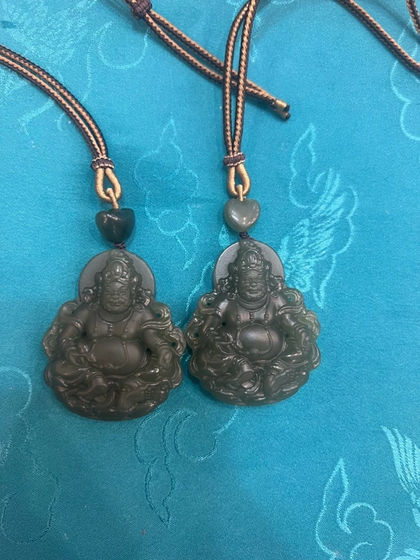 精品和田玉财神吊坠多样性随机发拍一发一b5