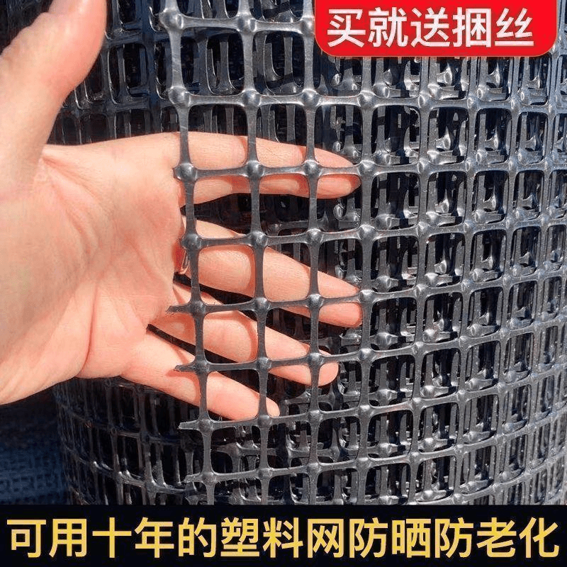 批发塑料养鸡菜地鱼塘小孔护栏隔离2厘米网孔育雏鸭鹅漏粪围网养