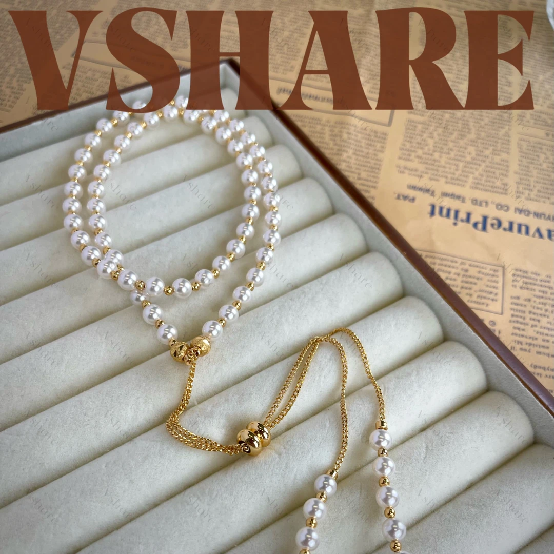 铜合金项链 【人间白茶】（Vshare专属）双11爆款平替好物叠戴项链