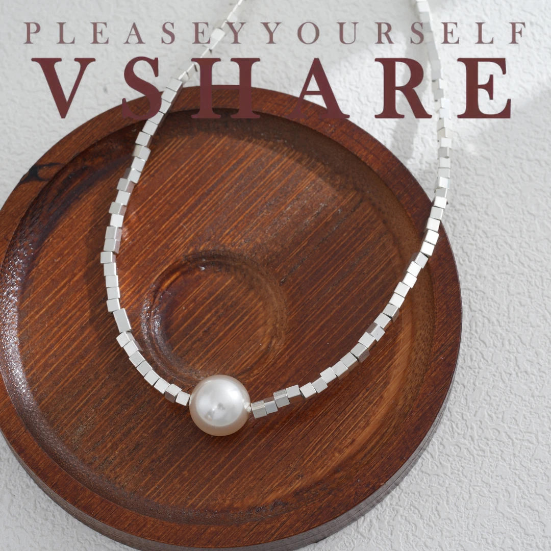 铜合金项链 【小桥流水】（Vshare专属）气质轻奢百搭时尚新款项链