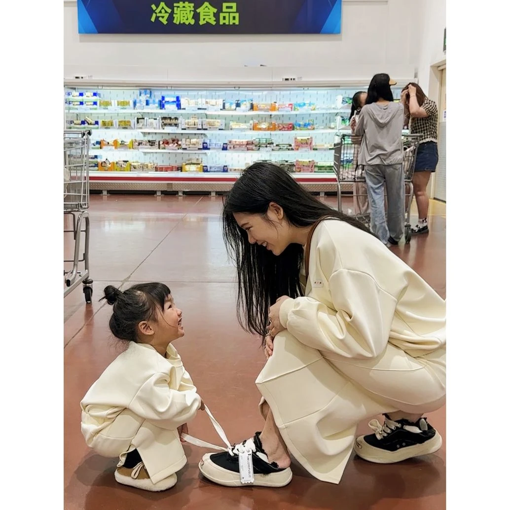 【有氧】MACMIOCO | 百搭小众流线型奶杏色理想套装18886