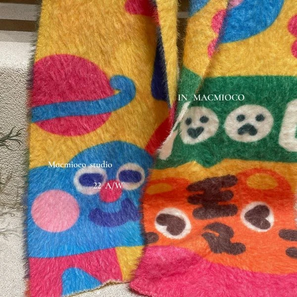 【趣味】可爱卡通儿童围巾男女宝冬季围脖宝宝保暖时尚多色花色