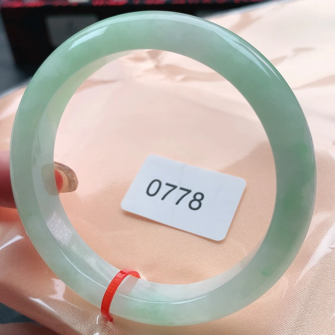 翡翠手镯未镶嵌53圈口880778
