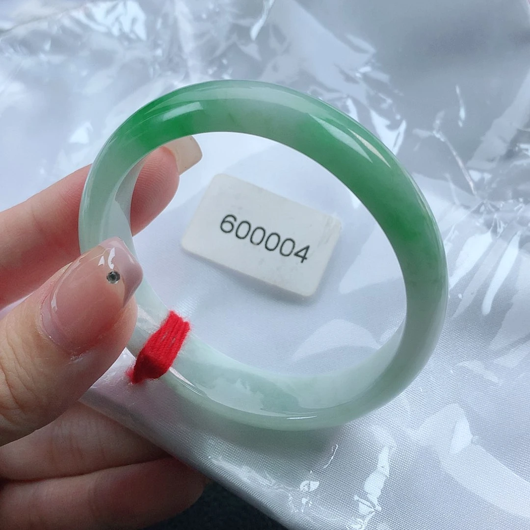 翡翠手镯未镶嵌52贵妃600004