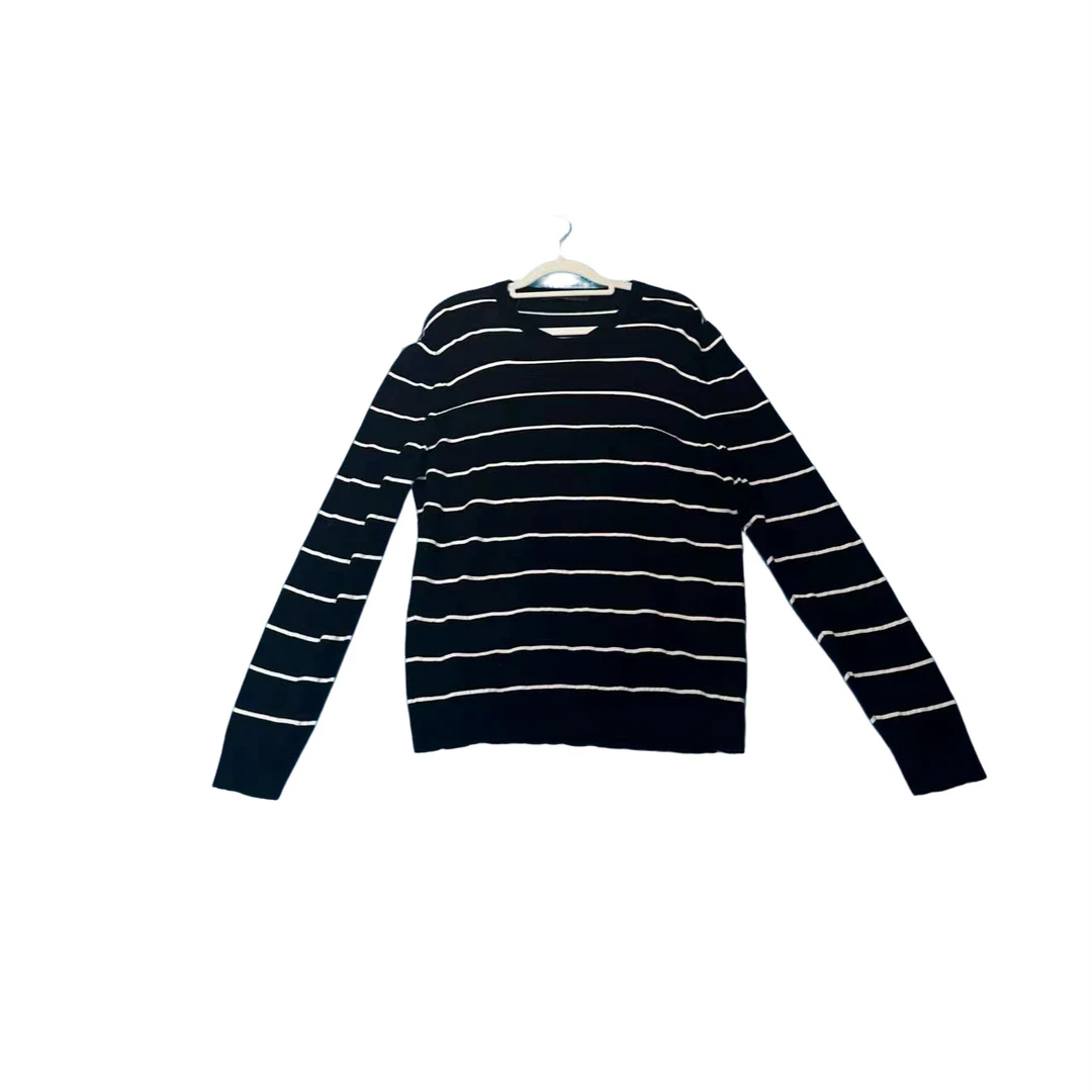 LouisVuitton/路易威登LV条纹针织休闲毛衣/M码/98新