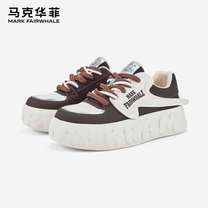 马克华菲男鞋2024夏季新款男士潮流增高休闲鞋高级感小众板鞋男款