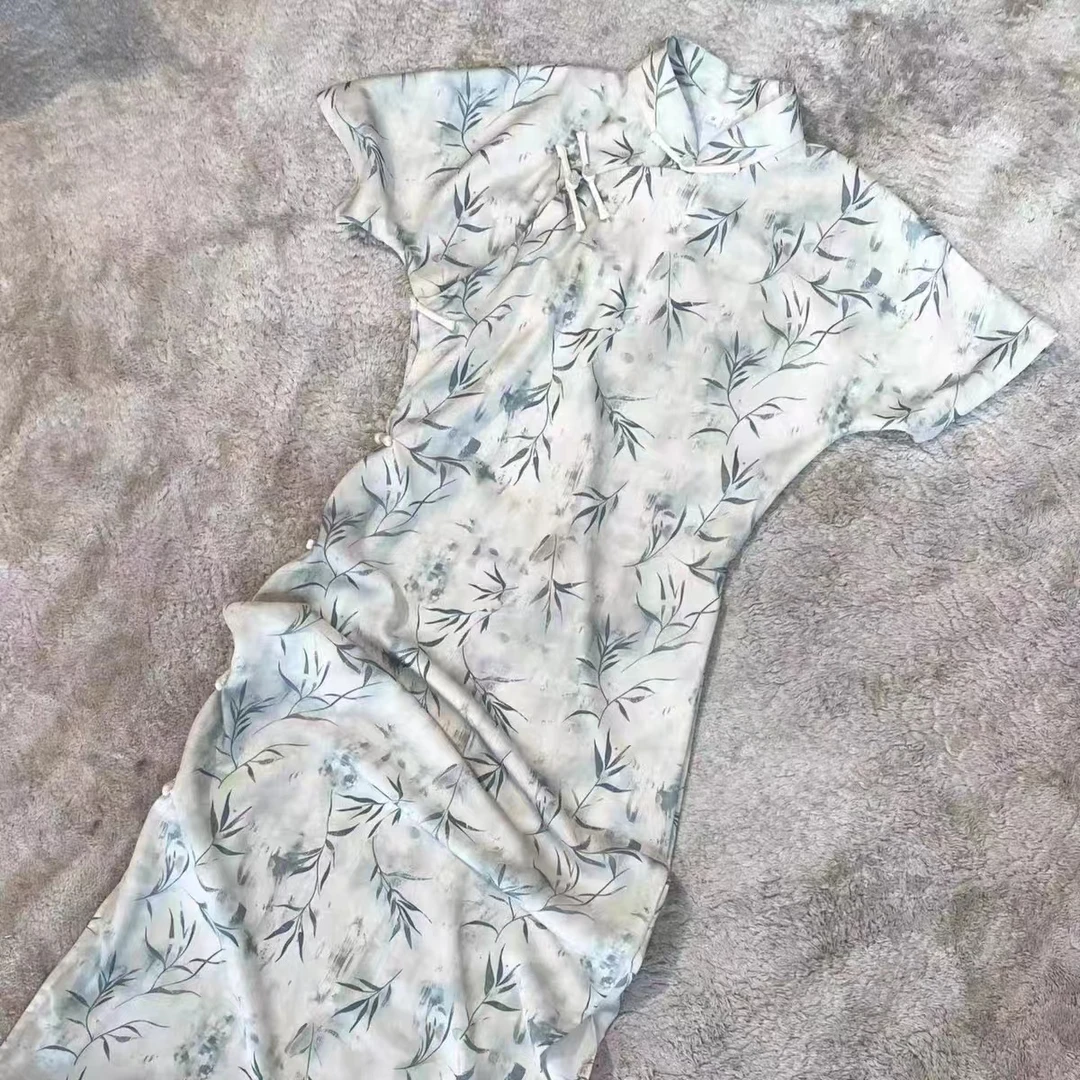 唐乾苏工旗袍 一片式古法旗袍 无面料 按照编码拍